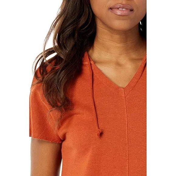 NWT ☀️ Toad&Co | Women's Epiq Hooded Dress - Rust - Picture 2 of 12